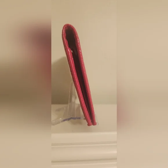 Coach Signature C Scribble Pattern Passport Wallet - Picture 9 of 11